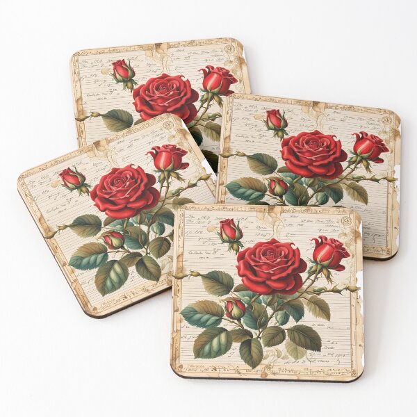 Item preview, Vintage Rose designed and sold by BanaArtbyBB.