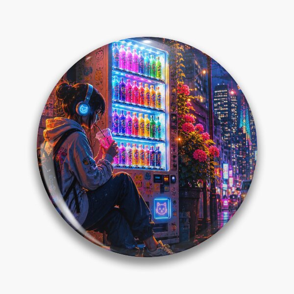 Item preview, Neon snack Alley  designed and sold by destinyncoble.