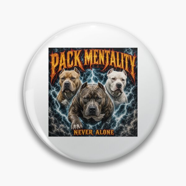 Item preview, Pack Mentality Pitbull designed and sold by freshwear design.