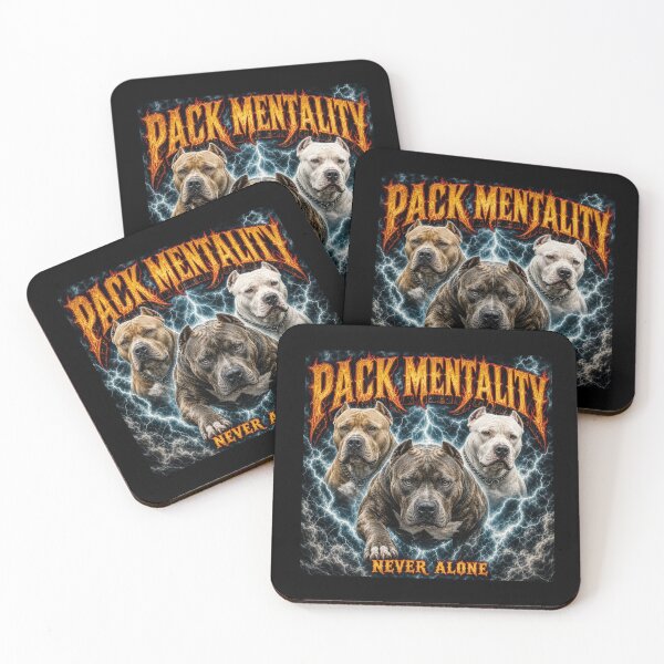 Item preview, Pack Mentality Pitbull  designed and sold by freshwear design.