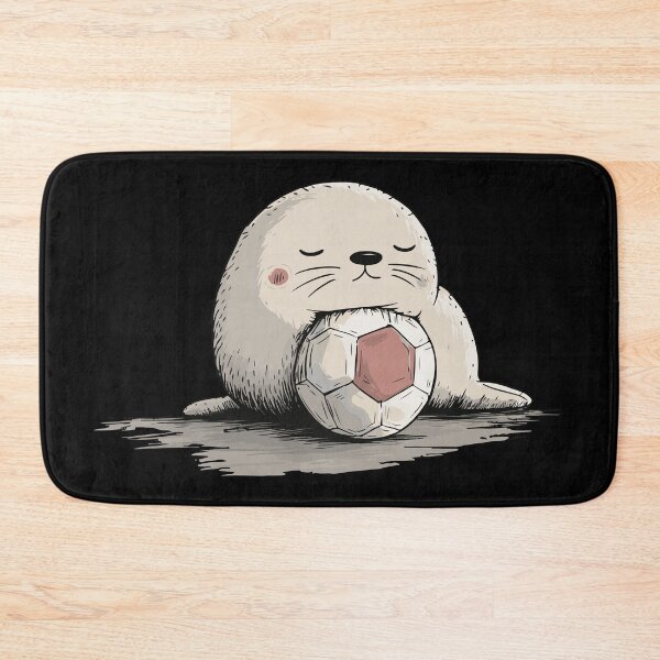 Item preview, Sleepy Soccer Seal  designed and sold by ClubVacay.