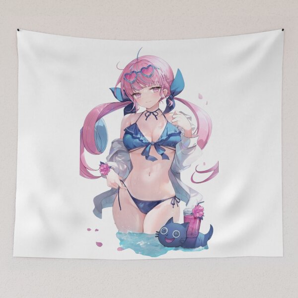 Item preview, Minato Aqua Swimsuit Hololive designed and sold by KomiArts.