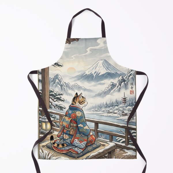 Item preview, Cat Neko Traditional Japan Yuki designed and sold by CuteKats.