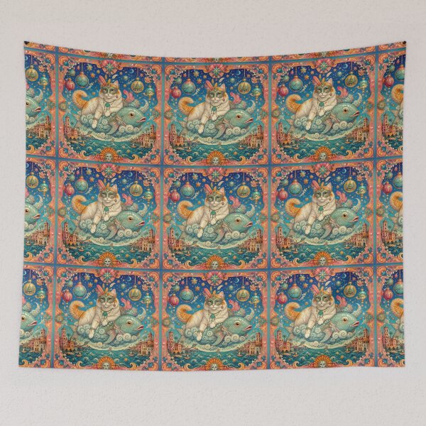 Item preview, The Magical Night of the Cat | Urban Dream designed and sold by Natalia-Vlad.