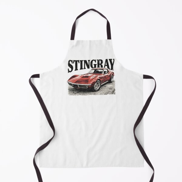 Item preview, C3 Stingray Distressed Vintage Red Classic Muscle Car designed and sold by Off-Road-Zone.
