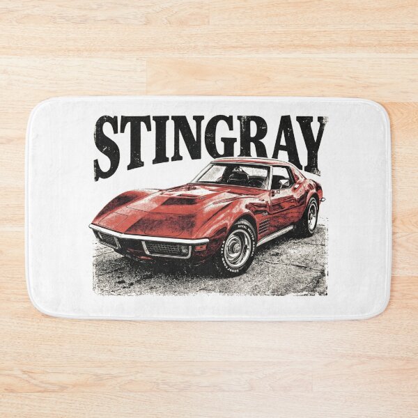 Item preview, C3 Stingray Distressed Vintage Red Classic Muscle Car designed and sold by Off-Road-Zone.