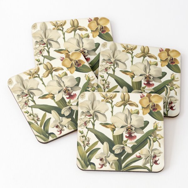 Item preview, Vintage Orchids designed and sold by BanaArtbyBB.