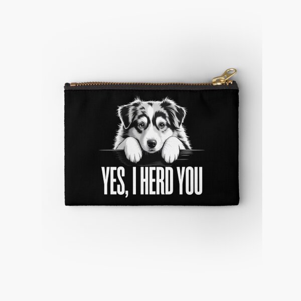 Item preview, Yes I Herd You Australian Shepherd Dog Owners Men Women designed and sold by Dabbing Turtle Designs.