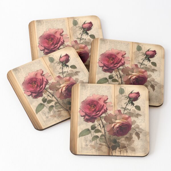 Item preview, Vintage Rose designed and sold by BanaArtbyBB.