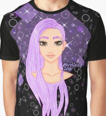 purple hair Graphic T-Shirt