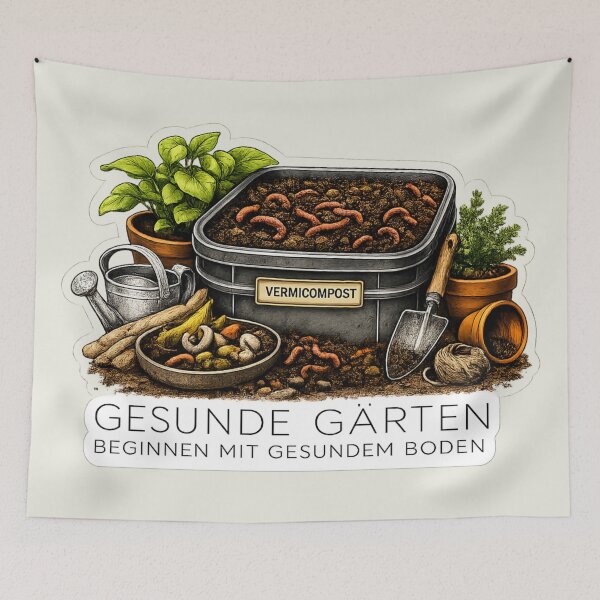 Item preview, German Vermicompost Healthy Gardens begin with Healthy Soil  designed and sold by Northcrest Co..