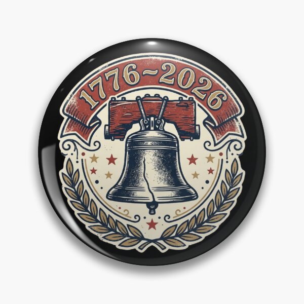 Item preview, America 250 Semiquincentennial Liberty Bell 1776 - 2026 designed and sold by KelliesGrafix.