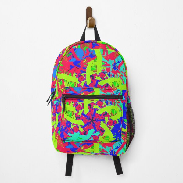 Item preview, Splatter Paint Maximalist Neon Hues Mandala designed and sold by RAHKELROYSUM.