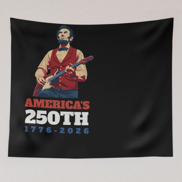 Item preview, President Lincoln Rock Guitar 250th Celebration designed and sold by d247.