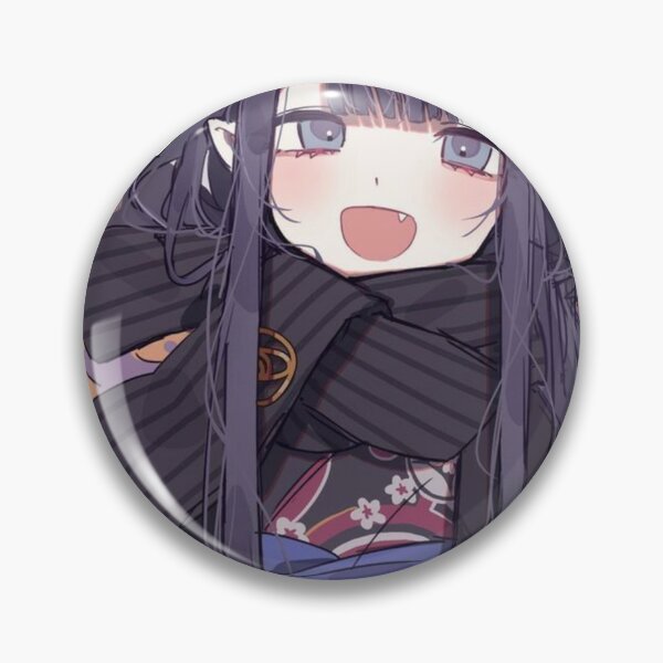 Item preview, Ninomae Ina'nis Purple and Black Hololive designed and sold by KomiArts.