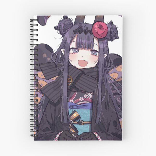 Item preview, Ninomae Ina'nis Purple and Black Hololive designed and sold by KomiArts.