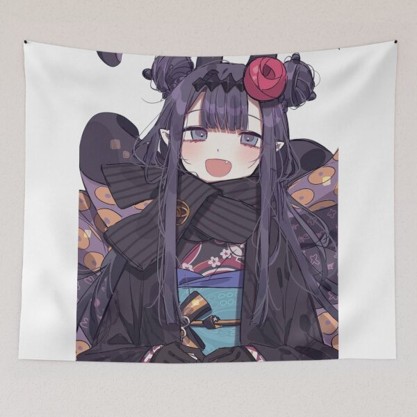 Item preview, Ninomae Ina'nis Purple and Black Hololive designed and sold by KomiArts.