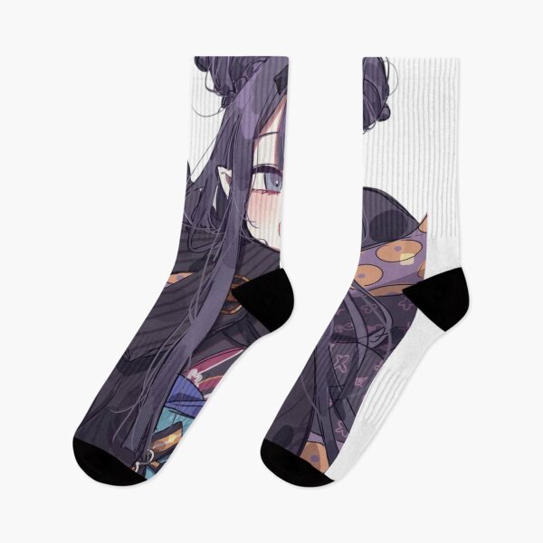 Item preview, Ninomae Ina'nis Purple and Black Hololive designed and sold by KomiArts.