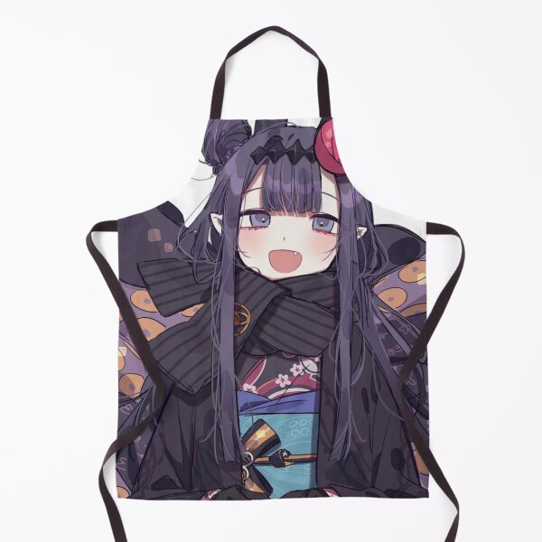 Item preview, Ninomae Ina'nis Purple and Black Hololive designed and sold by KomiArts.