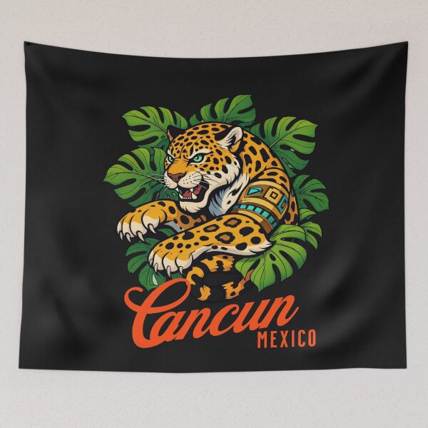 Item preview, Cancun Mexico Feline Vacation Travel Souvenir designed and sold by Tsugraf Designs.