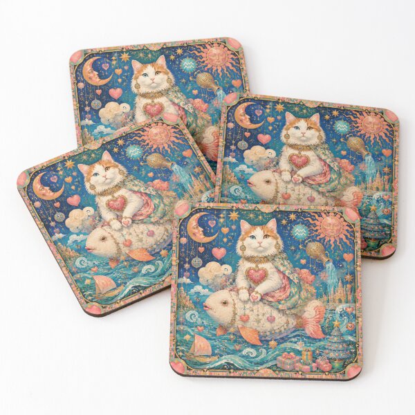 Item preview, Aquarius Cat | Aquatic Dream designed and sold by Natalia-Vlad.