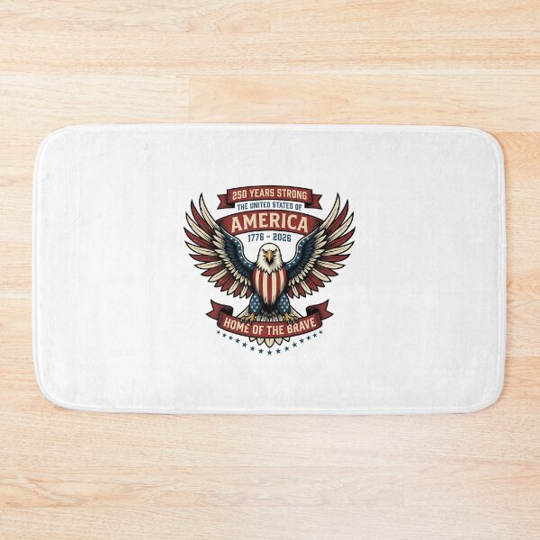 Item preview, Vintage US 250th Anniversary Eagle Patriotic Design designed and sold by chattsuede.
