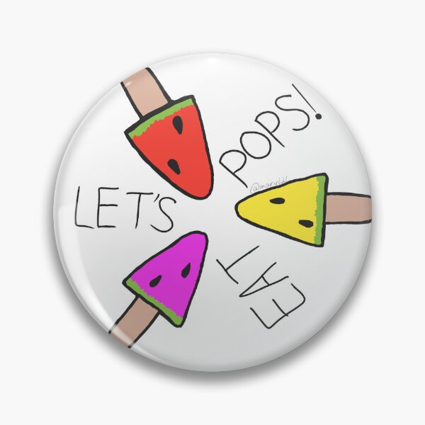 Item preview, Let's eat pops! Watermelon popsicles designed and sold by Mermaso Art.