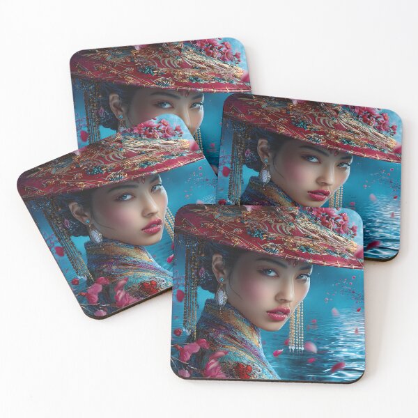 Item preview, Ethereal Beauty with Cherry Blossoms and Moonlight designed and sold by Artessie.