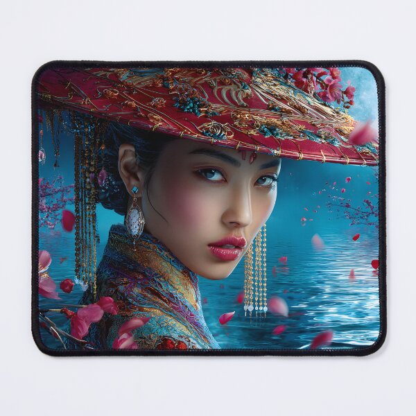 Item preview, Ethereal Beauty with Cherry Blossoms and Moonlight designed and sold by Artessie.