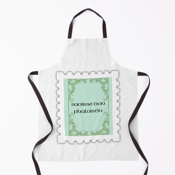 Item preview, Saoirse don Phalaistín – Irish Language Palestine Solidarity Stamp Print designed and sold by heartofireland.