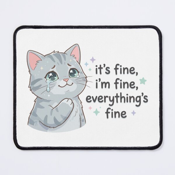 Item preview, cat crying designed and sold by Uglyandcute.
