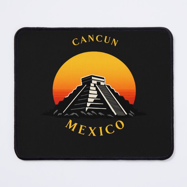 Item preview, Cancun Mexico Stepped Edifice Vacation Graphic designed and sold by Tsugraf Designs.