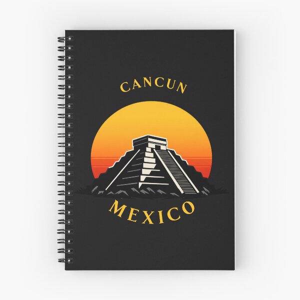 Item preview, Cancun Mexico Stepped Edifice Vacation Graphic designed and sold by Tsugraf Designs.