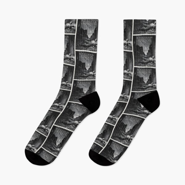 Item preview, Oscar Wilde Inspired Black and White Art - Night Sky Illustration - We’re All in the Gutter Looking at the Stars Quote designed and sold by Donsean22.
