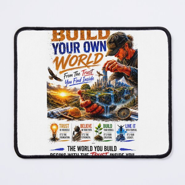 Item preview, BUILD YOUR OWN WORLD - From The Trust You Find Inside You designed and sold by DBM Photo Art 1.