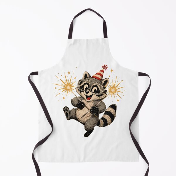 Item preview, Retro Party Trash Panda Cute Vintage Mascot designed and sold by chattsuede.