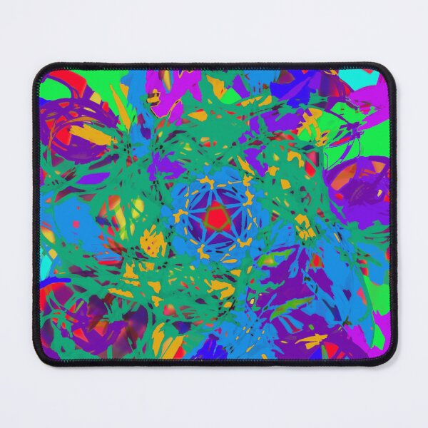 Item preview, Vivid Multicolored Splatter Paint Maximalist Kaleidoscope designed and sold by RAHKELROYSUM.