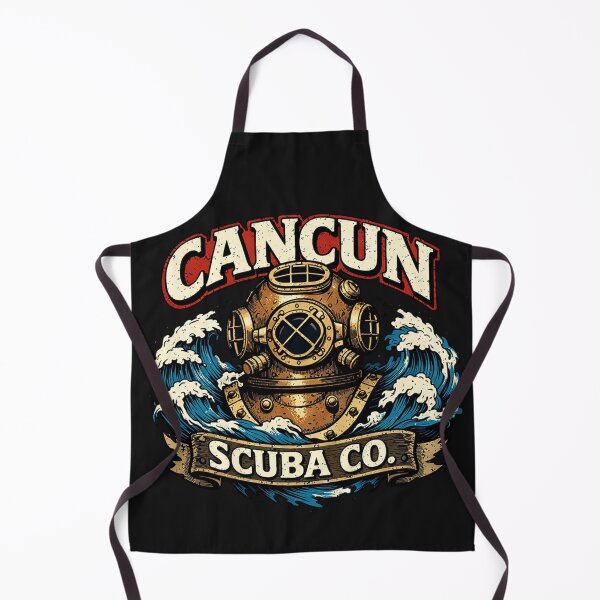 Item preview, Cancun Submersion Helmet Marine Enthusiast Art designed and sold by Tsugraf Designs.