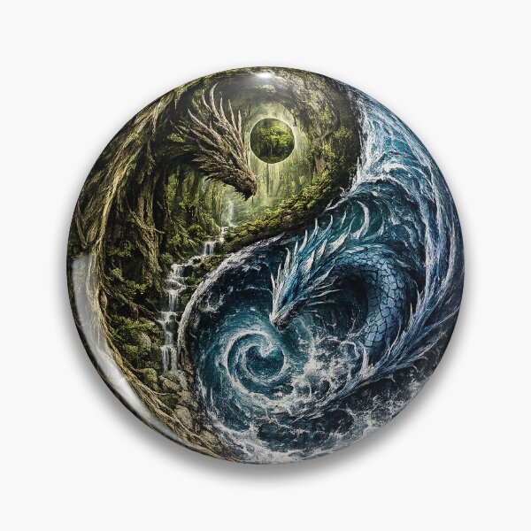 Item preview, Ocean and Forest Dragons designed and sold by FyreHorse Designs.