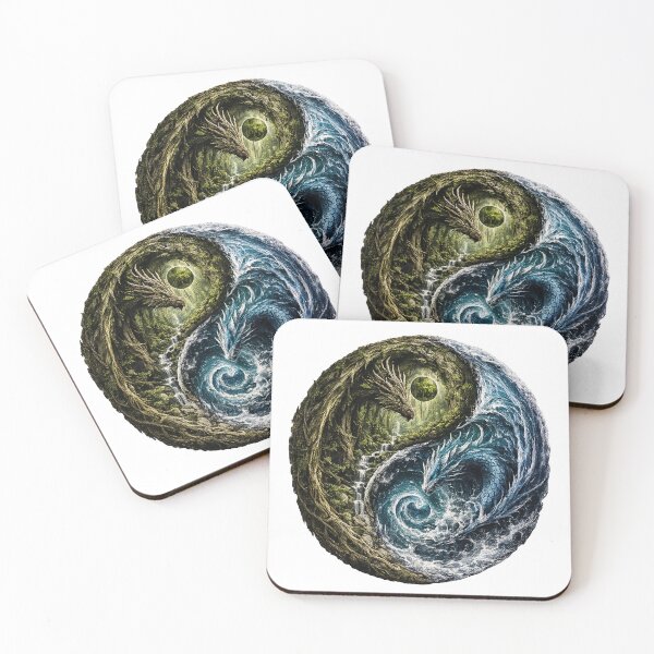 Item preview, Ocean and Forest Dragons designed and sold by FyreHorse Designs.
