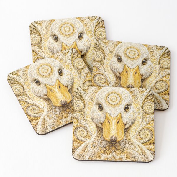 Item preview, Fractal Mandala Duck designed and sold by Newstreams.