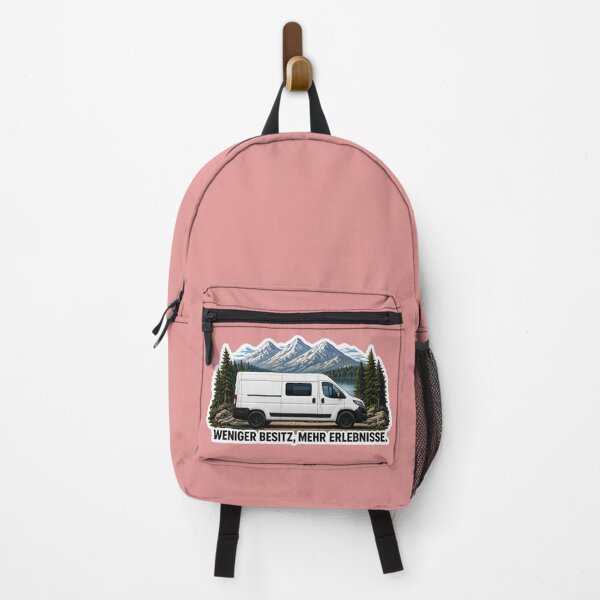 Item preview, German Vanlife Weniger Besitz Mehr Erlebnisse The Essence of Nomads designed and sold by Northcrest Co..