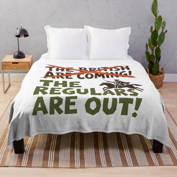 Item preview, The Regulars Are Out Paul Revere History Buff designed and sold by chattsuede.