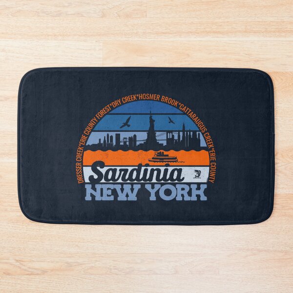 Item preview, Sardinia New York Sunset Retro Vintage Local Pride Logo designed and sold by CRHPOD20.