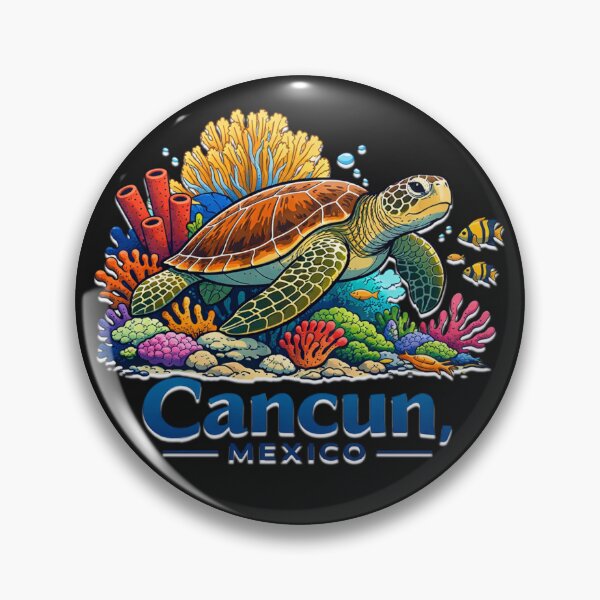 Item preview, Cancun Mexico Marine Reptile Underwater Vacation designed and sold by Tsugraf Designs.