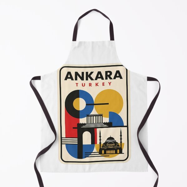 Item preview, Ankara Turkey Geometric Travel Landmark Abstract Style designed and sold by k3rstman1.