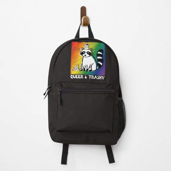 Item preview, Queer & Trashy Gay Raccoon with Garbage designed and sold by TackyTime.