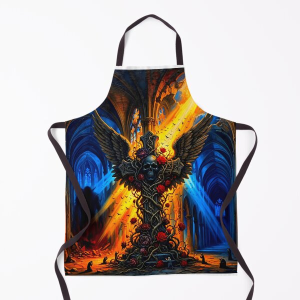 Item preview, Dark Gothic Art & Fine Art Prints (1:1 Square Posters) designed and sold by Cyber-ART-Studio.
