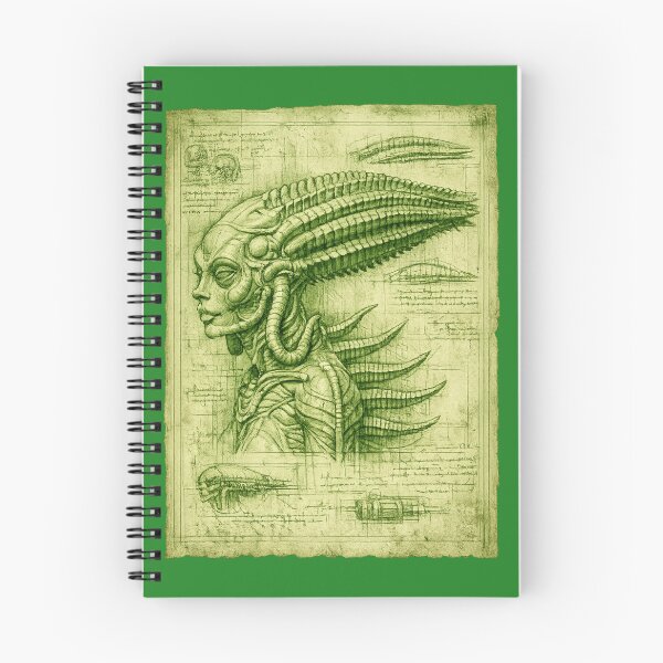 Item preview, Acid Green Da Vinci Bio-Study designed and sold by Popcorn Odyssey.