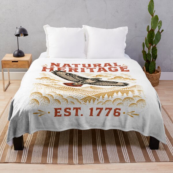 Item preview, Natural Heritage Est 1776 Vintage Mountain Hawk designed and sold by chattsuede.